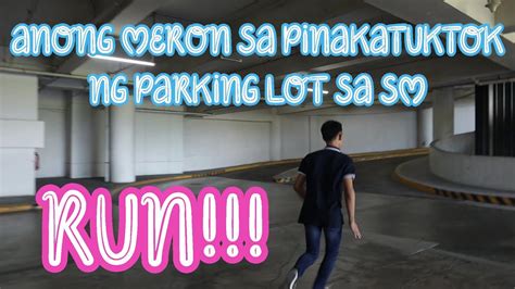 Tamang Segway lang quickie sa parking lot ng SM .